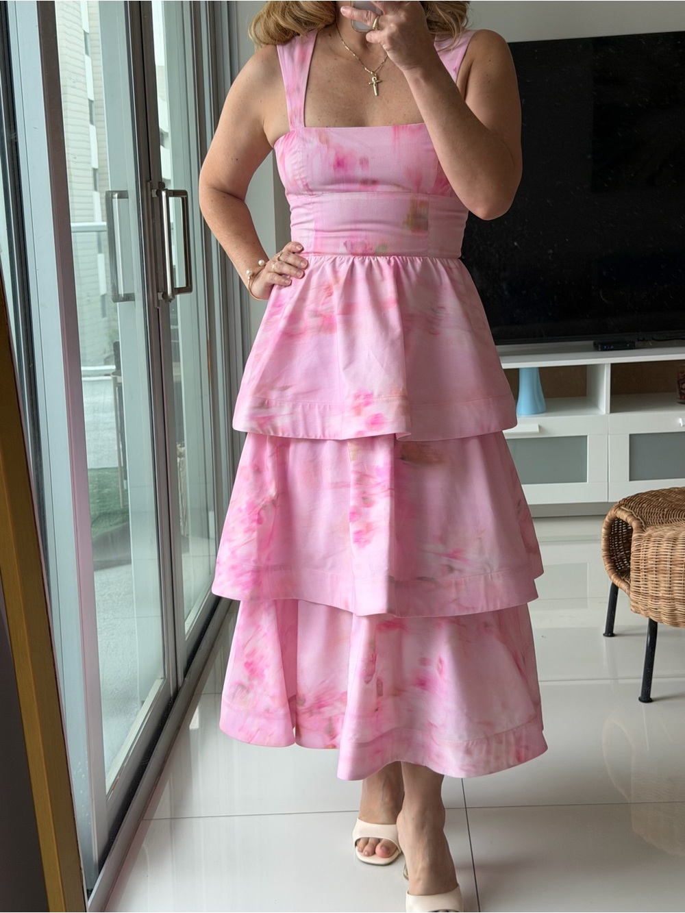 Gianni Bini Bubble Pink Dress with Retail Tag